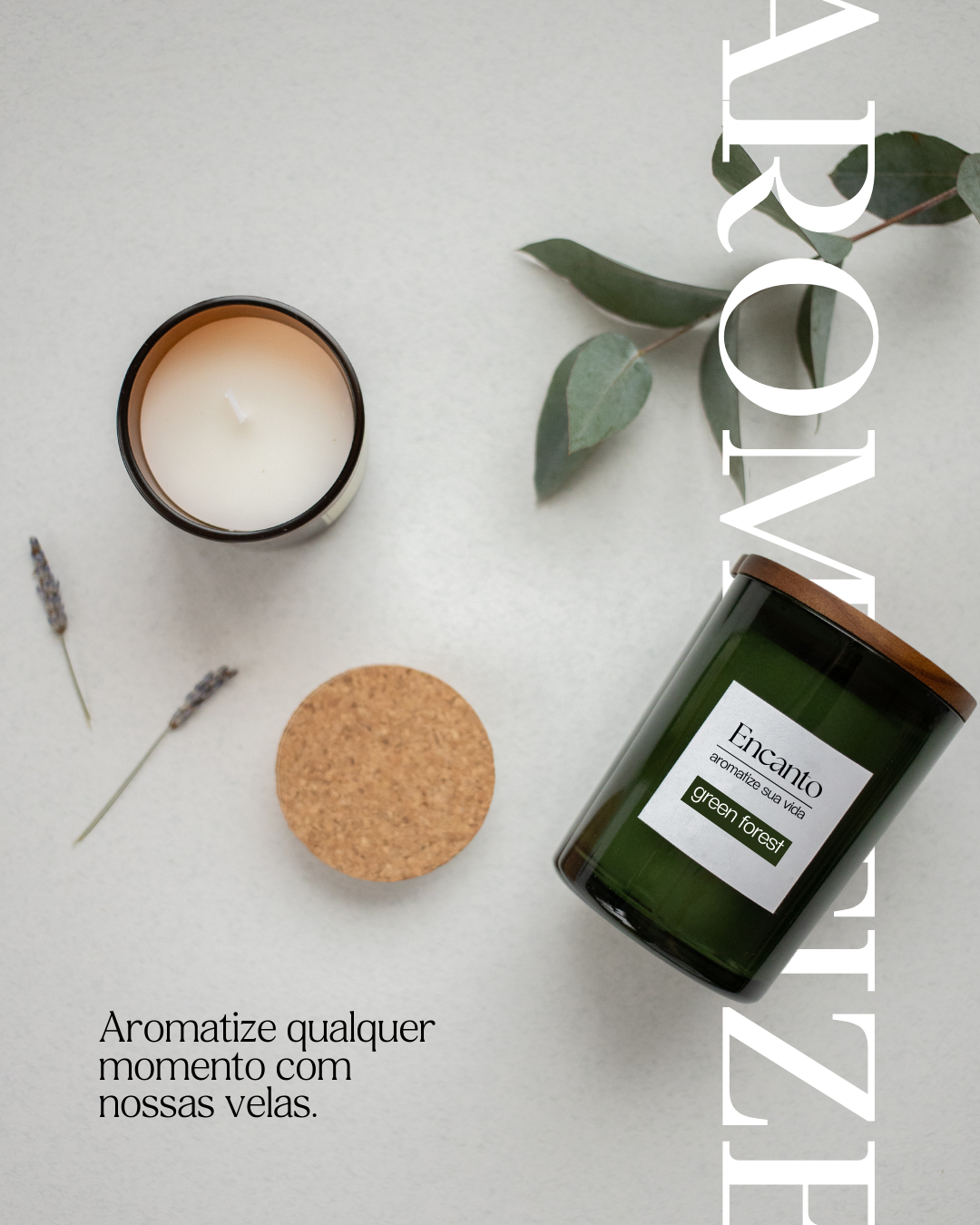 E-commerce e Branding - Velas Aromáticas